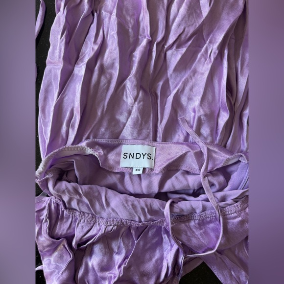 SNDYS Rosita Lavender Mini Dress - Picture 7 of 8